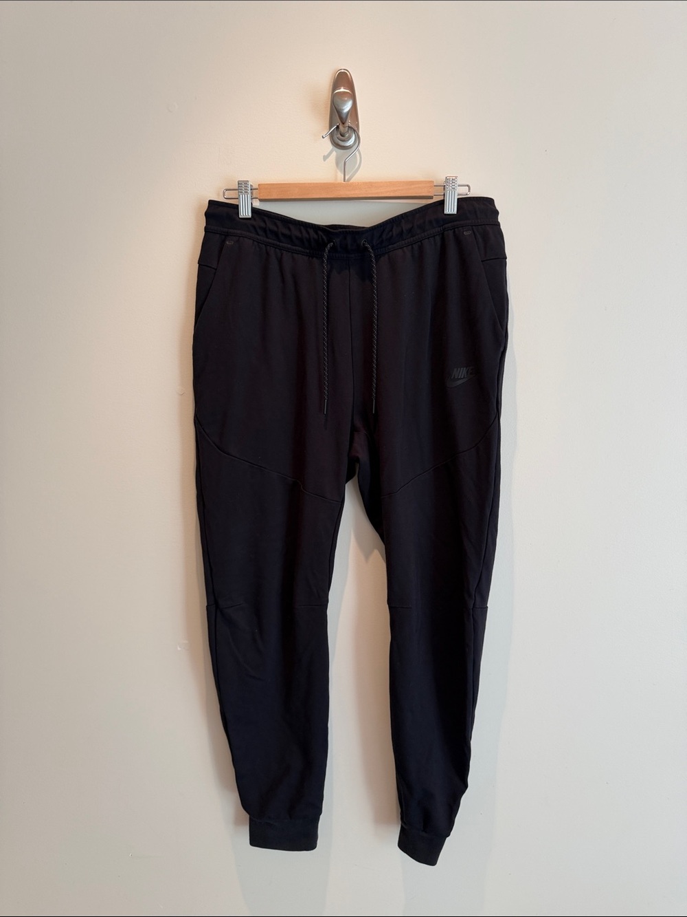 Nike Black Men's Joggers with Drawstring